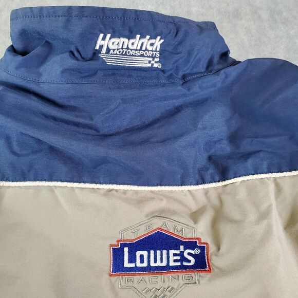 Vtg Nascar Jacket Mens 2XL Tan Chase Authenics Jimmie Johnson #48 Racing - Picture 12 of 12
